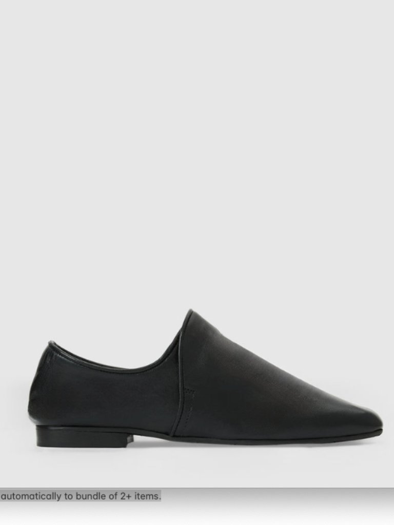 Aquatalia Revy Black Slipper 9.5